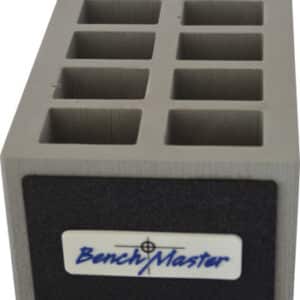 BenchMaster gray foam pistol magazine rack holder