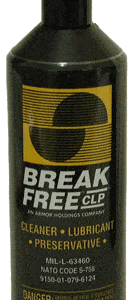 Break Free CLP cleaner lubricant preservative bottle