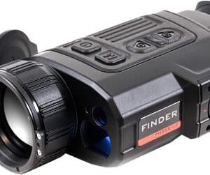 Portable thermal imaging monocular device