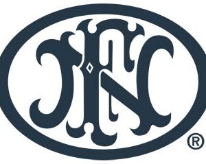 FN Herstal company logo in black and white.