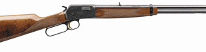 Lever action rifle, wood and metal design