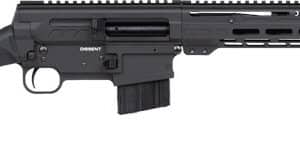 Modern black rifle with tactical features