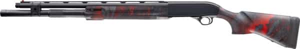 gj32cp14f1 left.jpg Black and red-camo shotgun side view