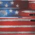 Compact patriotic-themed firearm, LifeCard .22LR.