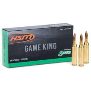 HSM Game King ammunition box and cartridges