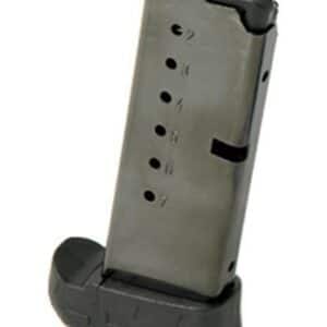 Pistol magazine with seven round capacity