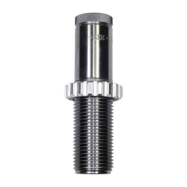 Silver threaded bolt with knurled top