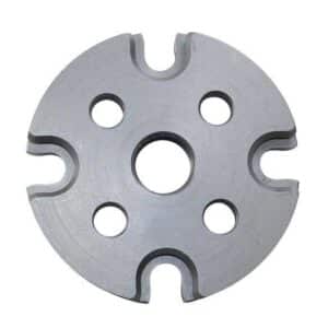 Metal circular disc with holes and grooves