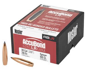 Nosler AccuBond Long Range bullets packaging