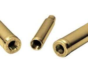Three brass inserts for woodworking projects.