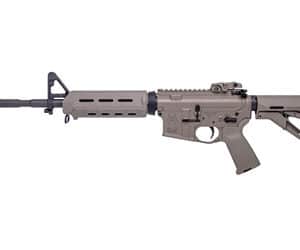 Semi-automatic rifle with tactical accessories
