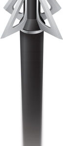 Arrowhead design with sharp metal blades