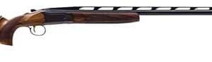 Side view of a hunting shotgun.