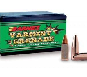 Barnes Varmint Grenade bullets packaging