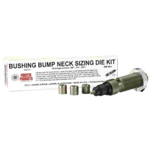 Bushing neck sizing die kit for 308 Win ammunition.