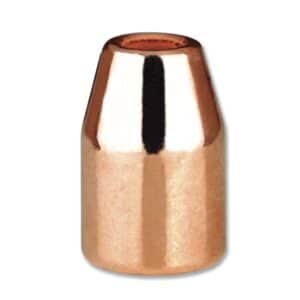 Copper jacketed hollow point bullet
