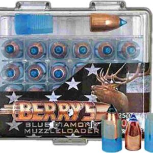 Berry's 50-caliber muzzleloader bullets packaging