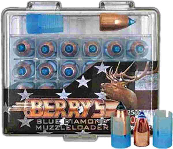 Berry's 50-caliber muzzleloader bullets packaging