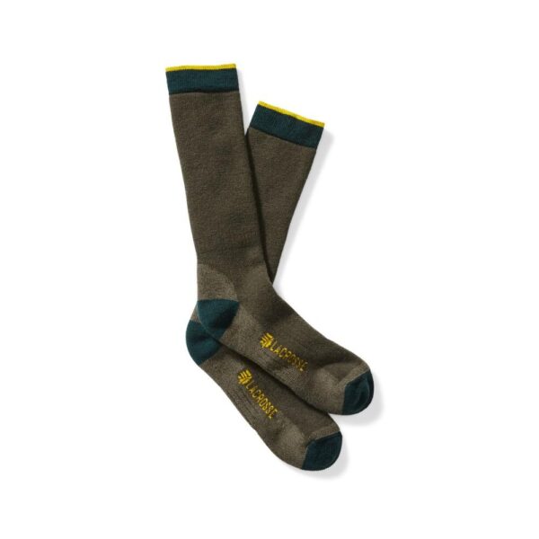 Green and yellow hunting socks by LaCrosse