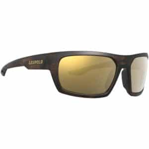Polarized sunglasses with yellow lenses and black frame.