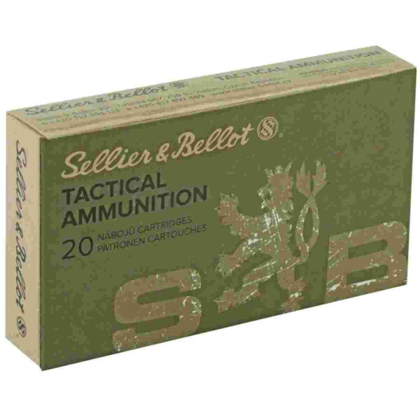 Sellier & Bellot tactical ammunition box, 20 cartridges