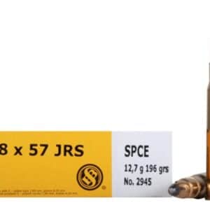 8x57 JRS ammunition and box