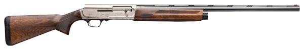 Modern hunting shotgun with wood and metal design
