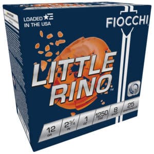 Fiocchi Little Rino shotgun shells box