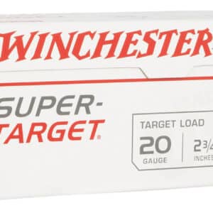 Winchester Super Target 20 gauge ammo box
