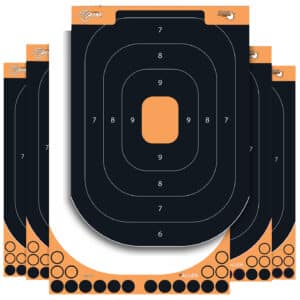 Pack of silhouette shooting targets