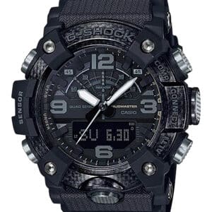 Casio G-Shock Mudmaster watch, black, rugged design.