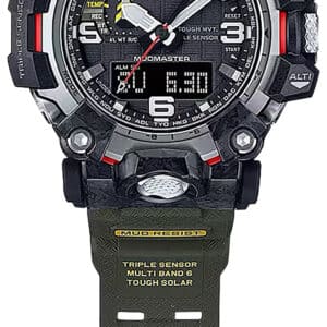Casio G-Shock Mudmaster watch with durable design.