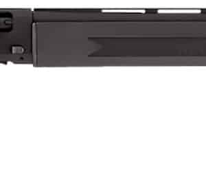 Black shotgun on white background