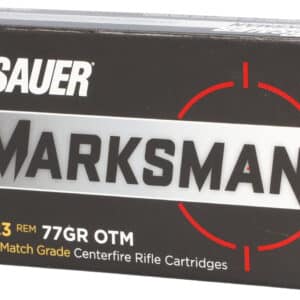 Sig Sauer Marksman rifle ammunition box