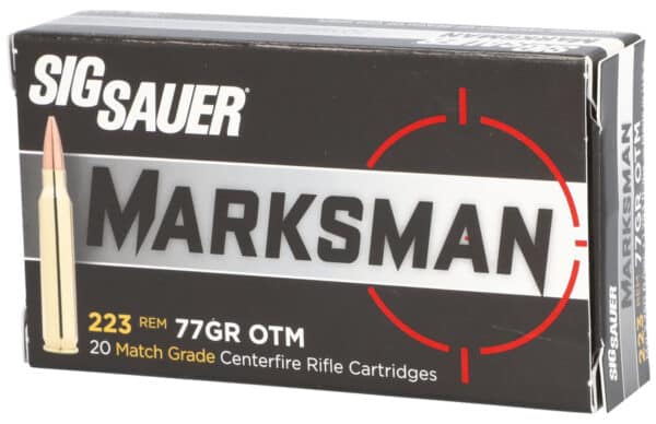 Sig Sauer Marksman rifle ammunition box