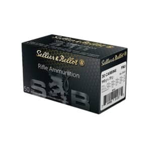 Sellier & Bellot rifle ammunition box