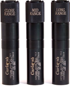 Three choke tubes: close, mid, long range.