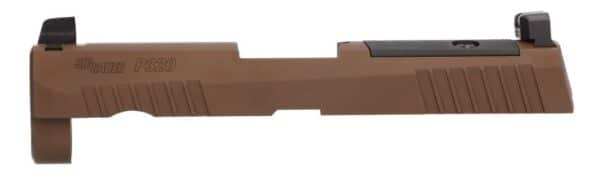 SIG Sauer P320 slide in brown finish