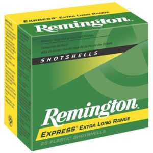 Remington Express Extra Long Range shotshells box.