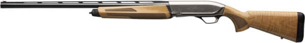 g011777205 left.jpg Wooden hunting shotgun with black barrel.