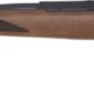 Wooden hunting rifle side view
