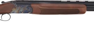 Double-barrel shotgun with wooden stock
