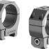 Precision CNC metal mounting clamps with screws.