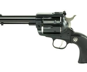 Black revolver side view