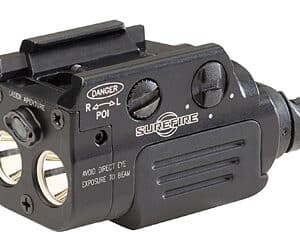 Tactical flashlight laser sight attachment device.