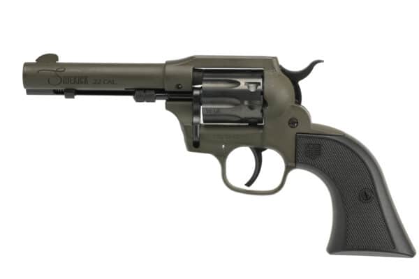 .22 caliber revolver, Sidekick model, black grip