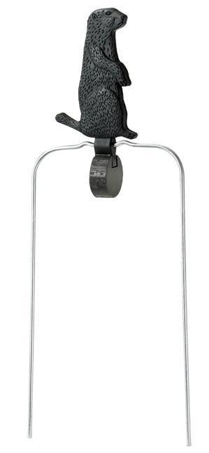 Groundhog-shaped rain gauge for gardens