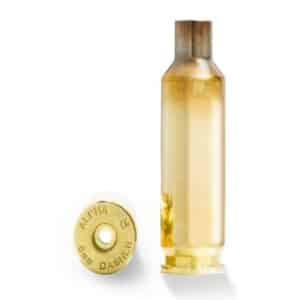 6mm Dasher brass casing and base view