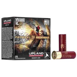 Federal Premium Upland Magnum Lead 12-gauge shotshells