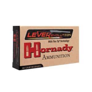 Hornady LeveRevolution ammunition box, 20 cartridges